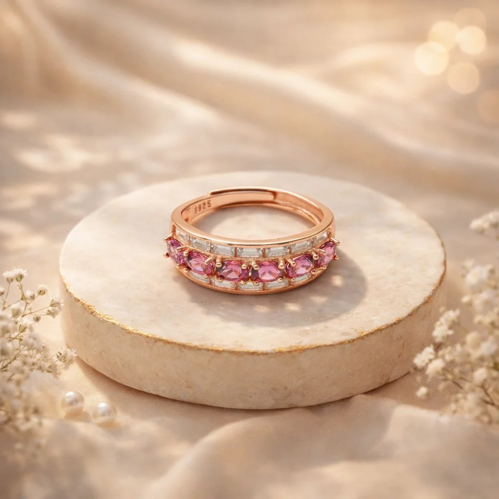 Garnet & Bag Ring – 3