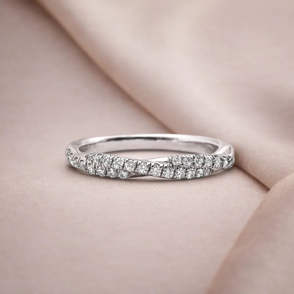 Twisted knot Silver 1