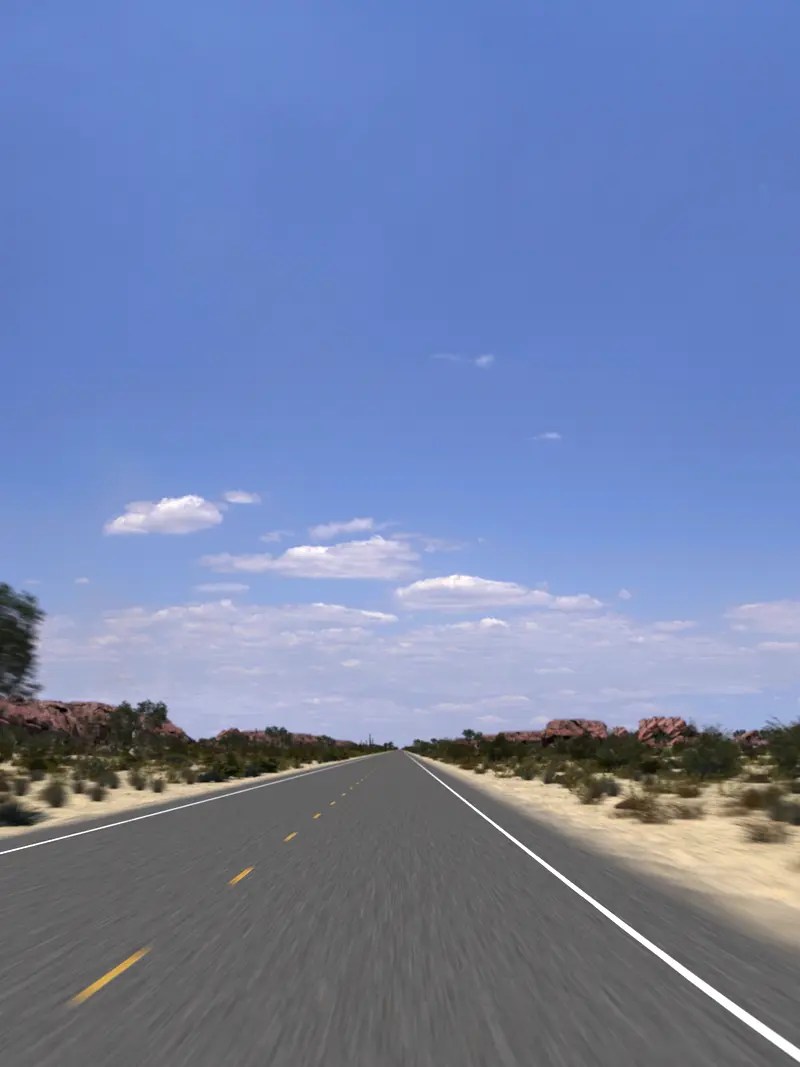 Rural Highway 01 – Desert – Day