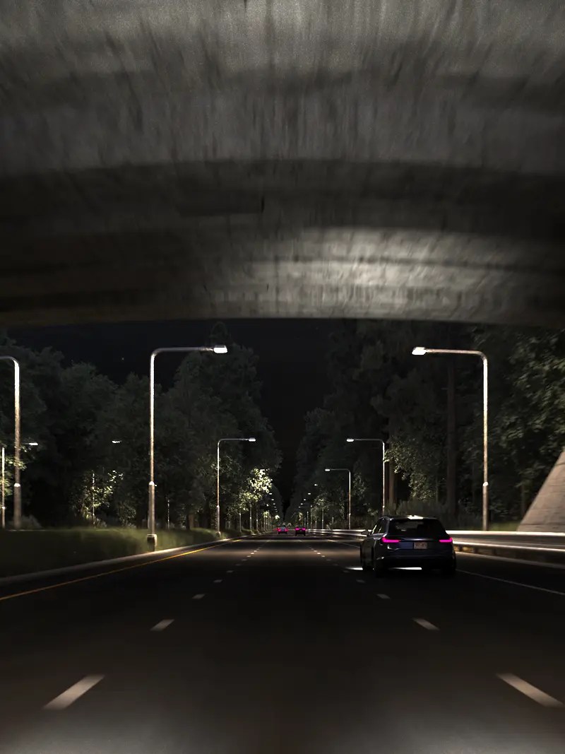 Rural Highway 02 – 3200 – Night