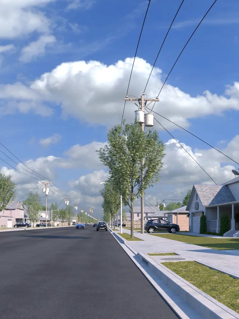 Suburban Street 01 – Static – Day