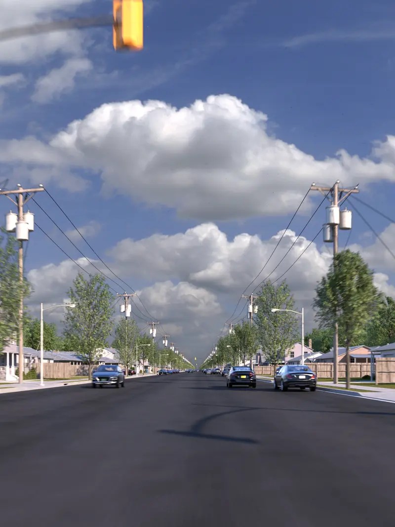 Suburban Street 01 – Day