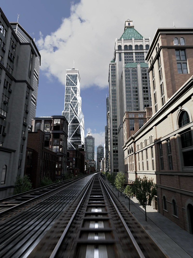 Elevated Rail 03 – Day