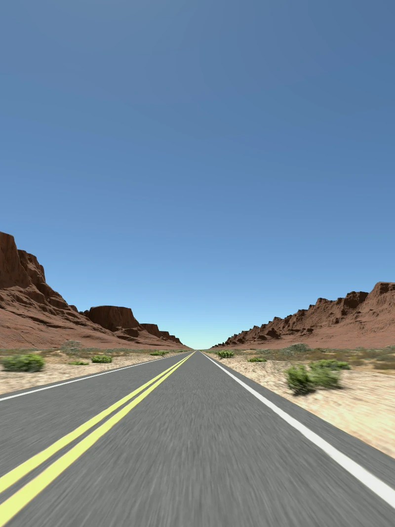 Rural Highway 05 – Desert – Day