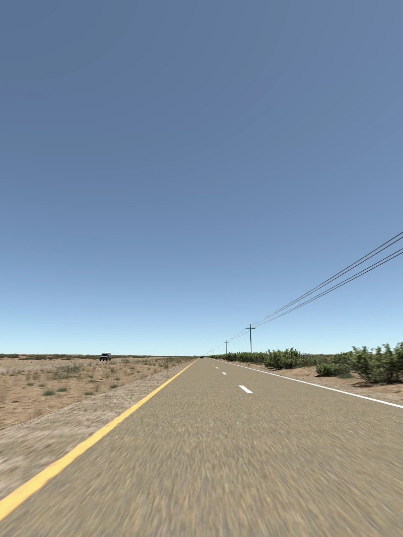 Rural Highway 04 – Desert – Day