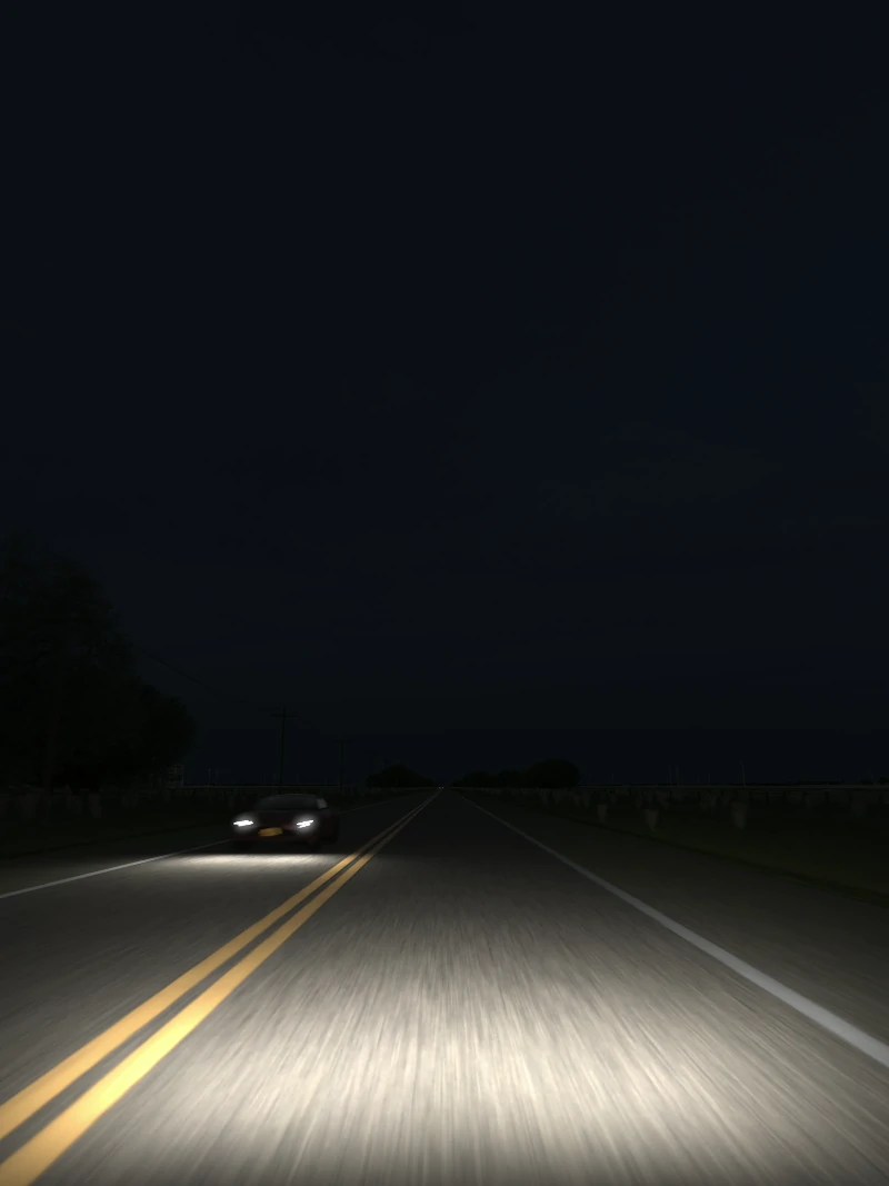 Rural Highway 06 – Night