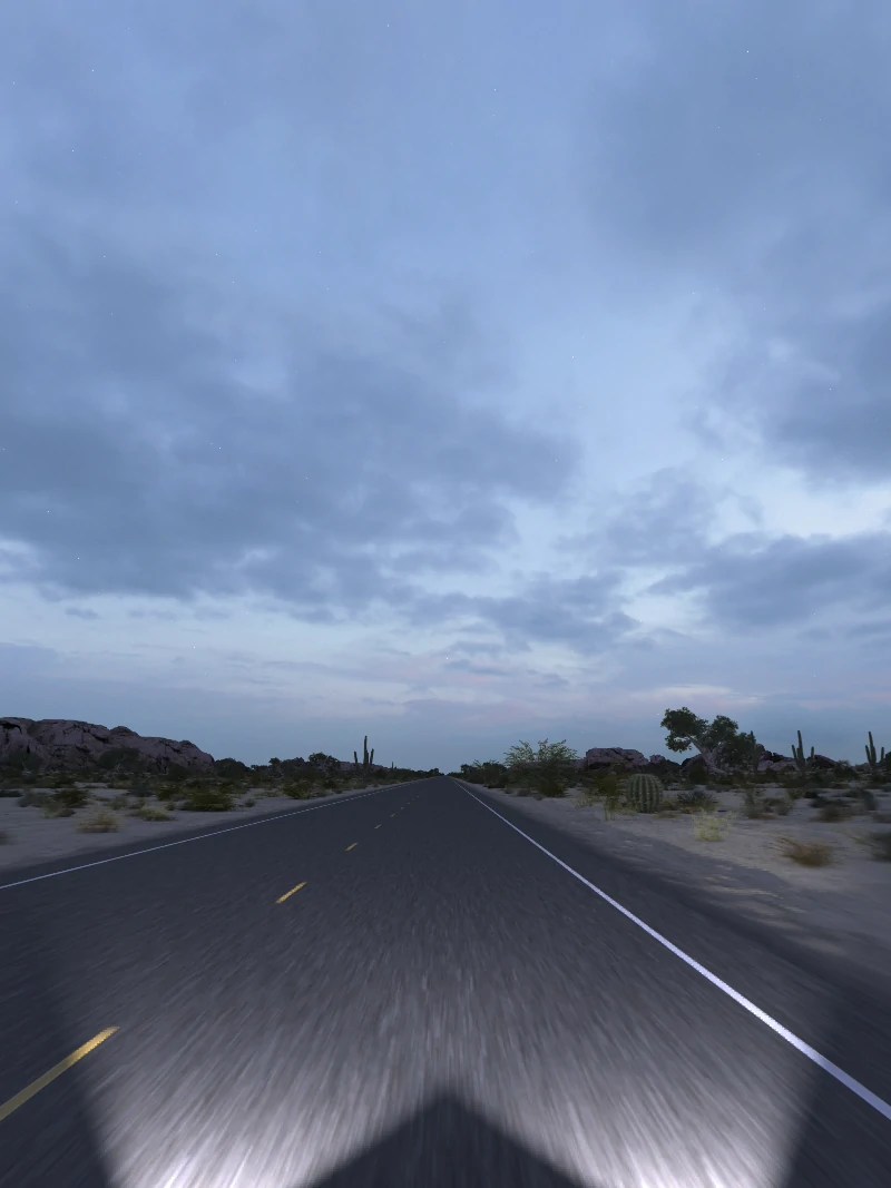 Rural Highway 01 – Desert – Twilight V2