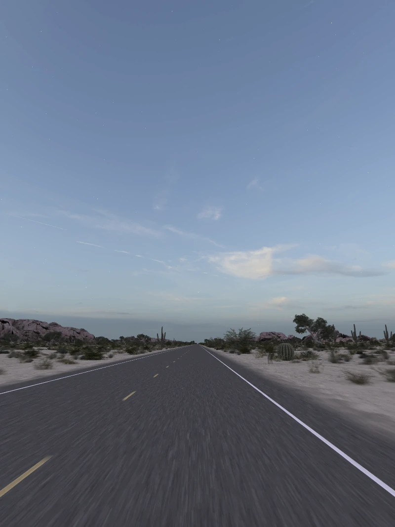 Rural Highway 01 – Desert – Twilight V3