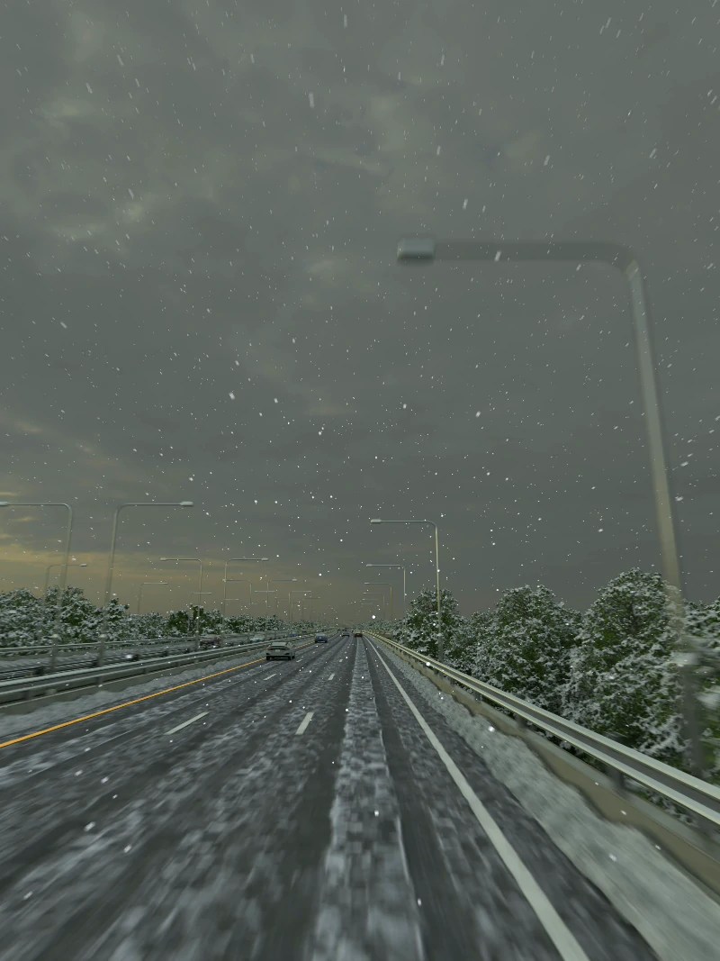 Major Highway 06 – Snowy – Overcast