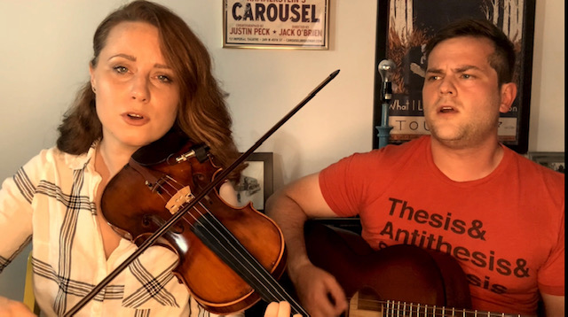 Erica Spyres and her husband, Drew