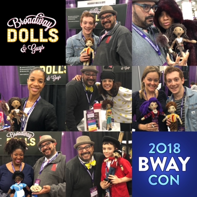 Broadway Dolls and Guys at BroadwayCon