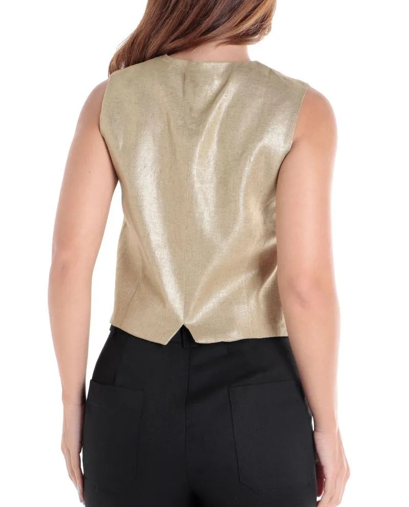 Chaleco Dorado Florfit - High Quality Minimal Wallpaper - Mobile