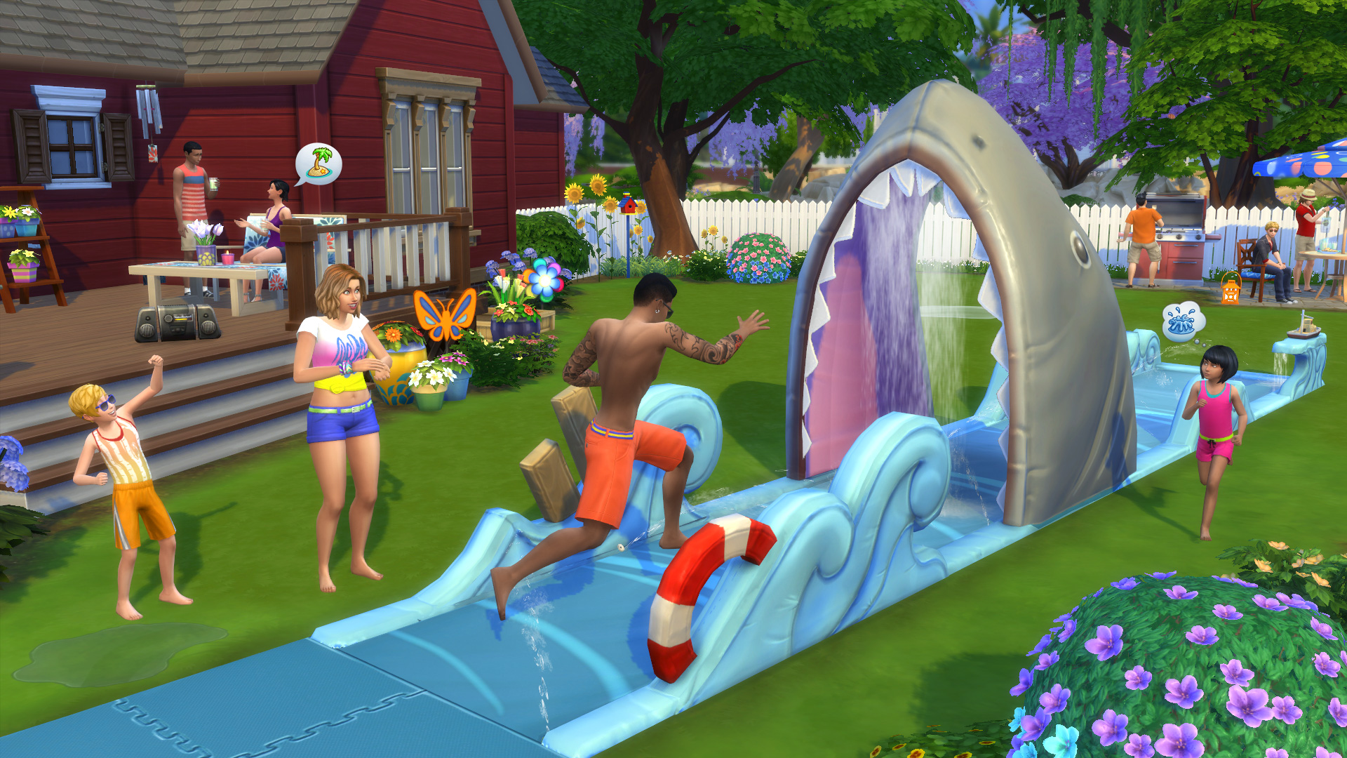 Backyard stuff pack: sims 4 live stream recap!