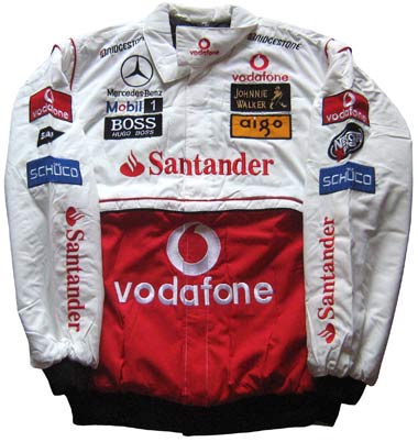 Race Team Clothing Professional Formula One Simulator Race