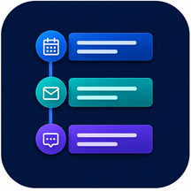 Modern Activity Timeline Icon