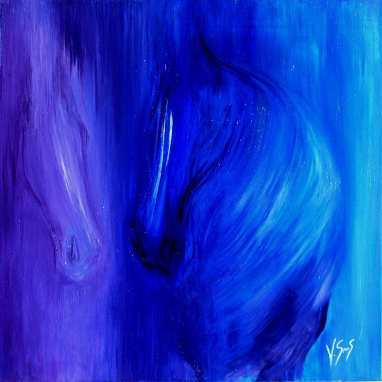 Horse's dream. 60x60cm SOLD