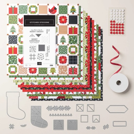 A Stitched Season suite of products