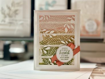 Watercolour Wash Card - Paper Pumpkin Kindred Greetings August 2026