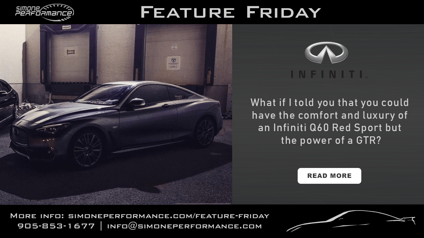 Q60 Red Sport Project Toronto, GTA, York Region - Simone Performance
