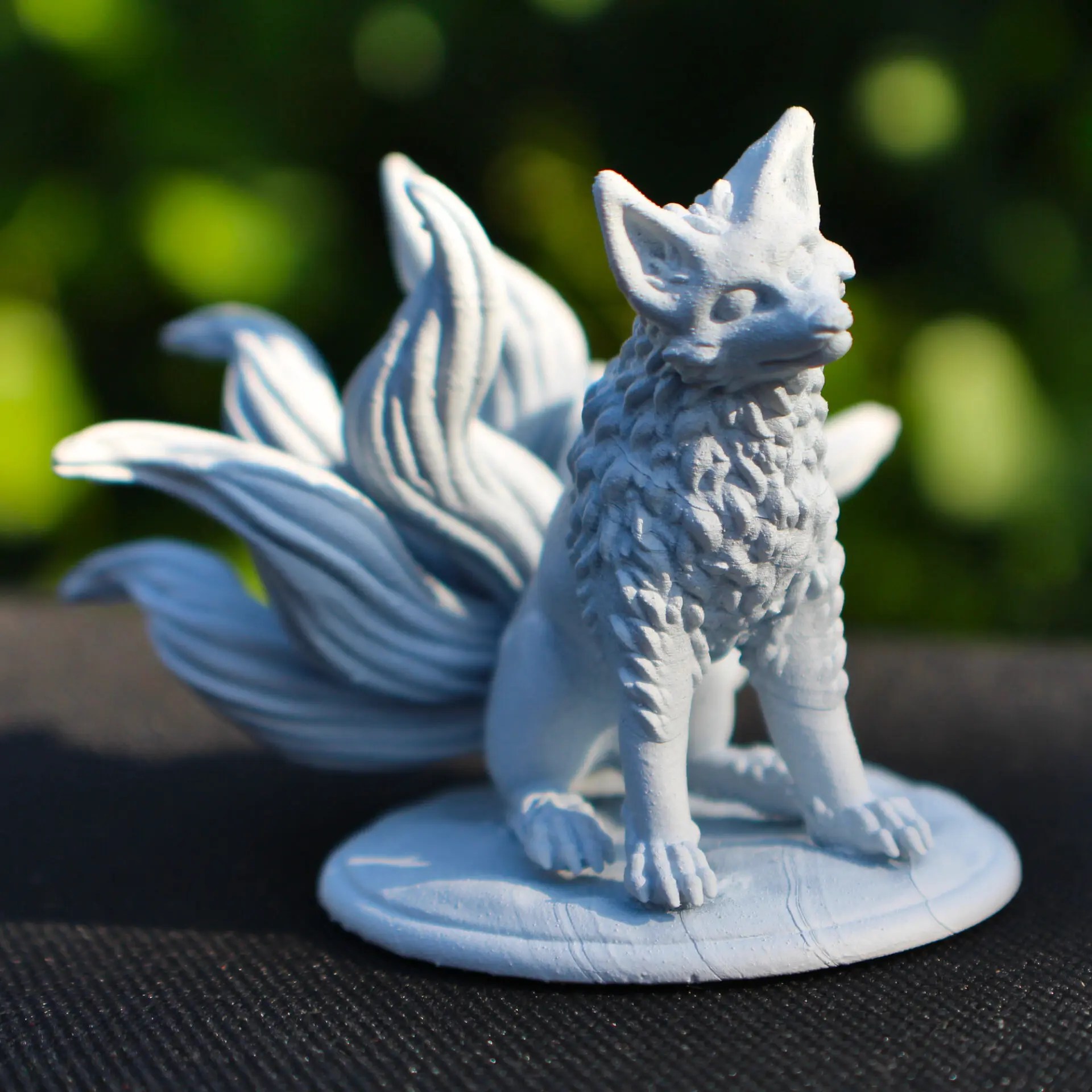 Large Kitsune Sculpture - Simons Magic Shoppe