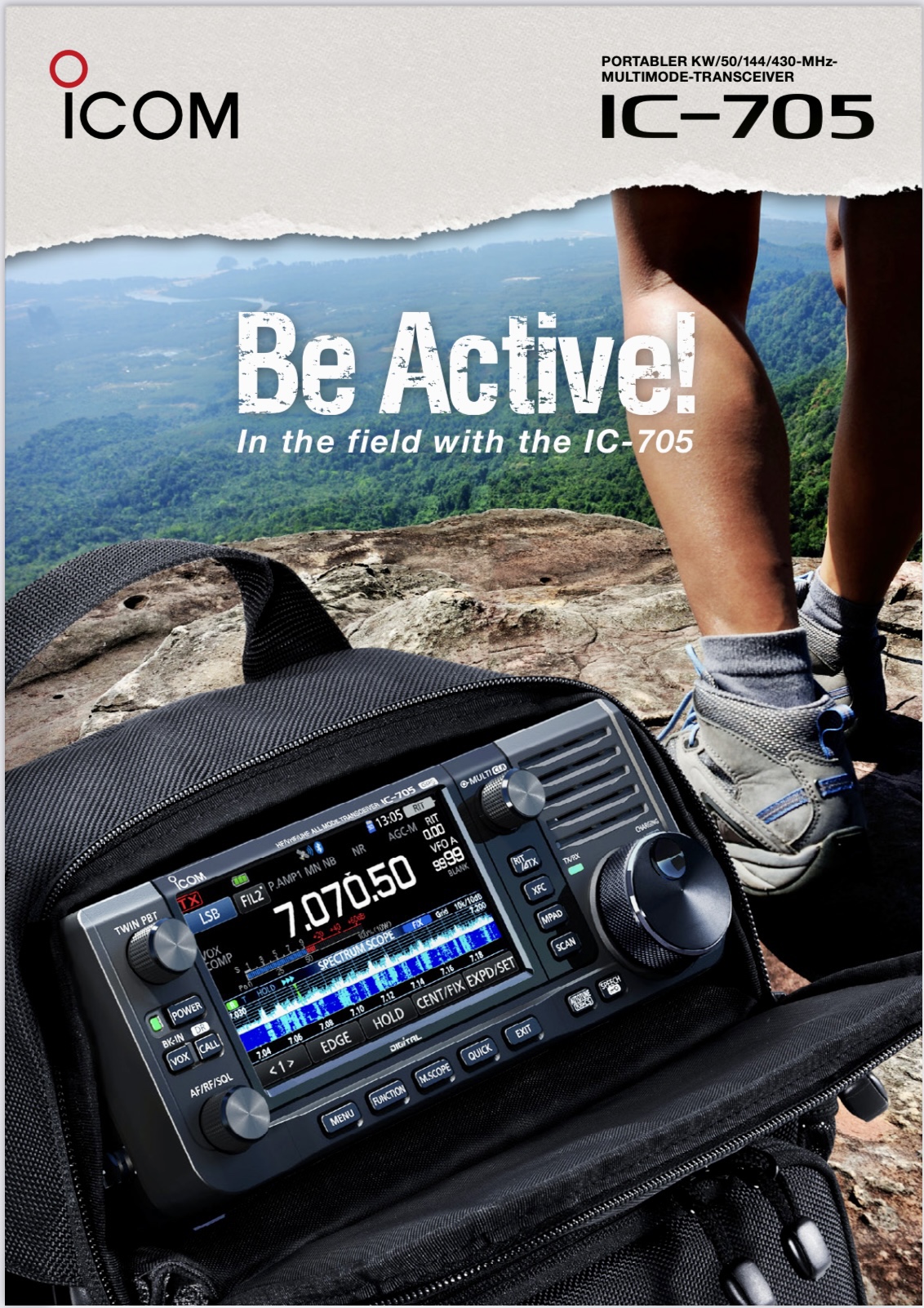 B-Ware Icom IC-705 & Accessories – Home Of The Wizard 🧙‍♂️
