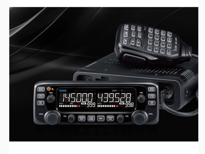 HAM SHOW 2024 NEW RADIO* Icom IC-2730B Black Edition Dual Band VHF