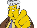 Kent Brockman from The Simpsons