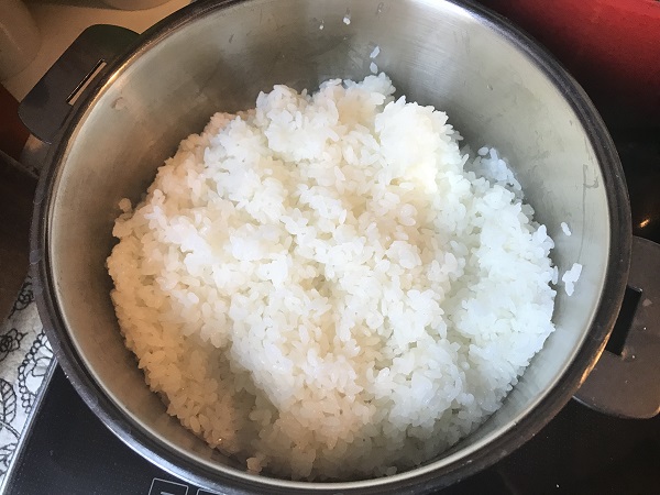 クリステル鍋炊飯