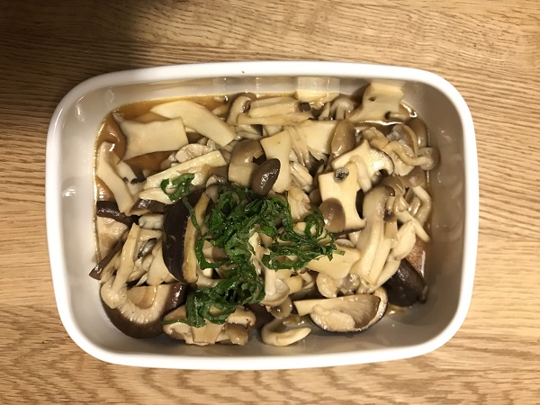 きのこのマリネ