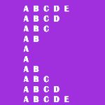 2 Different Alphabet Patterns In Java Sideways Triangle Simple2code - Nature Photos - Incredible Full HD Collection