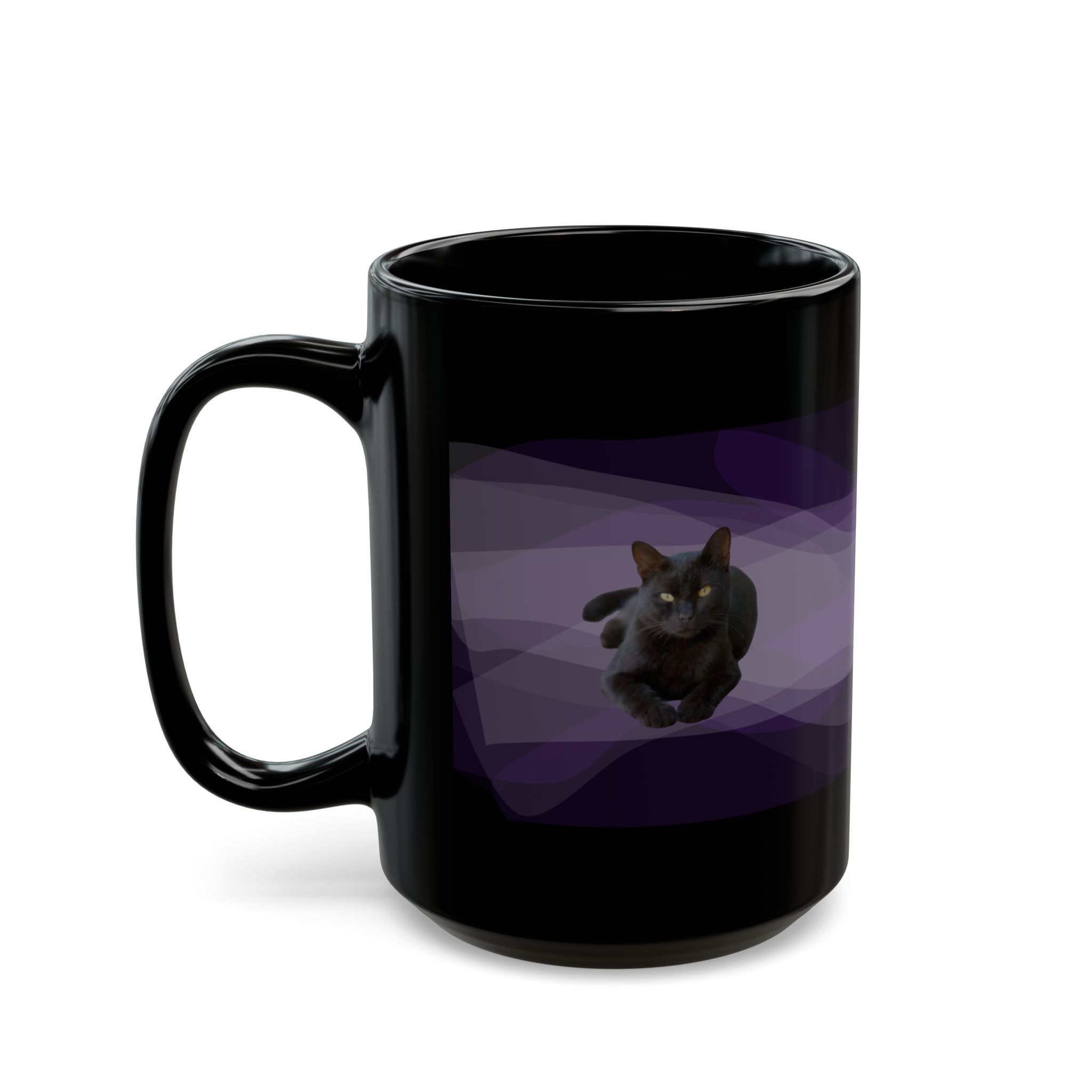 Black Cat Black Mug (11oz, 15oz)