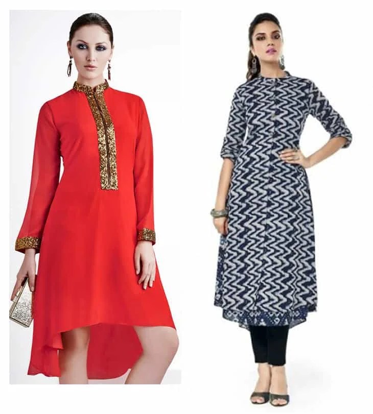 Latest neck designs for cotton kurtis Latest neck designs for cotton kurtis