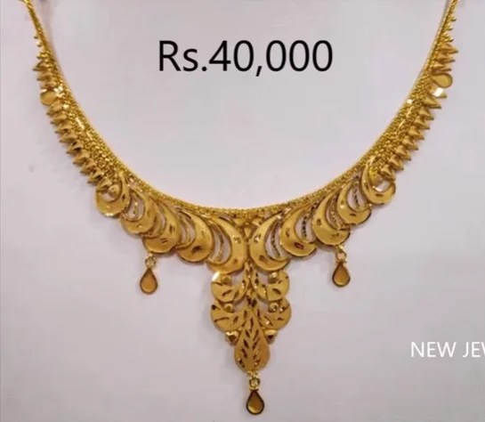 10 Gram Gold Necklace Sets With Price 