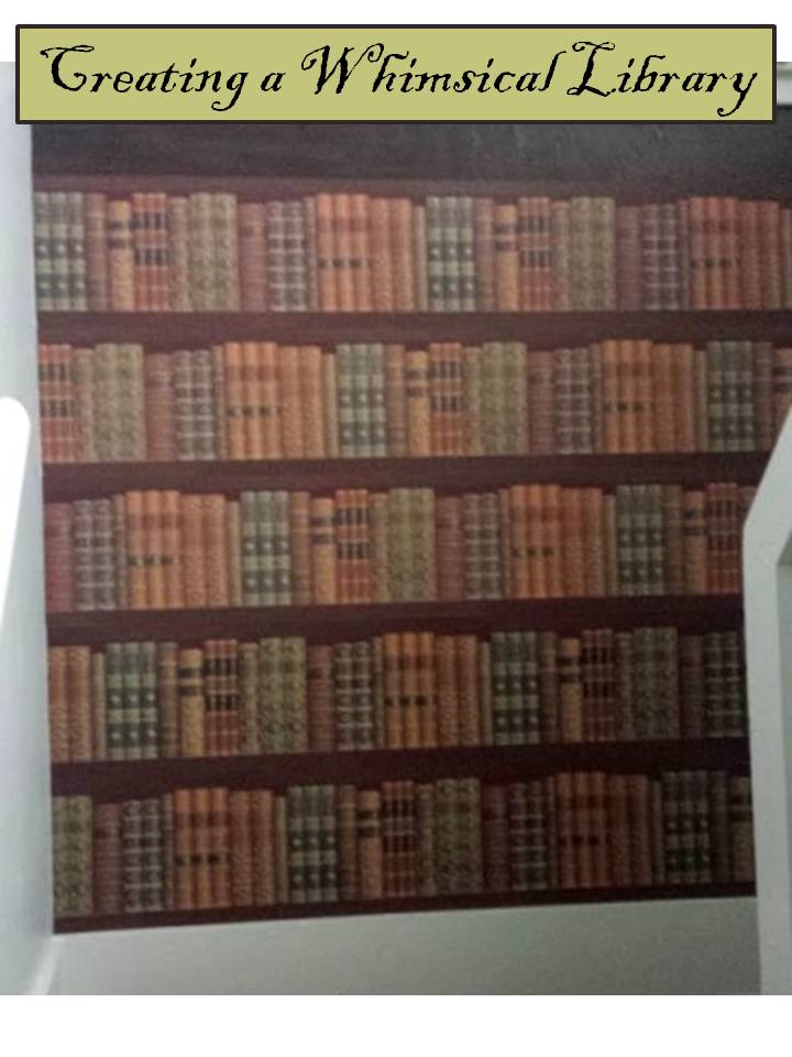 Creating a Whimsical Library, HometoCottage.com