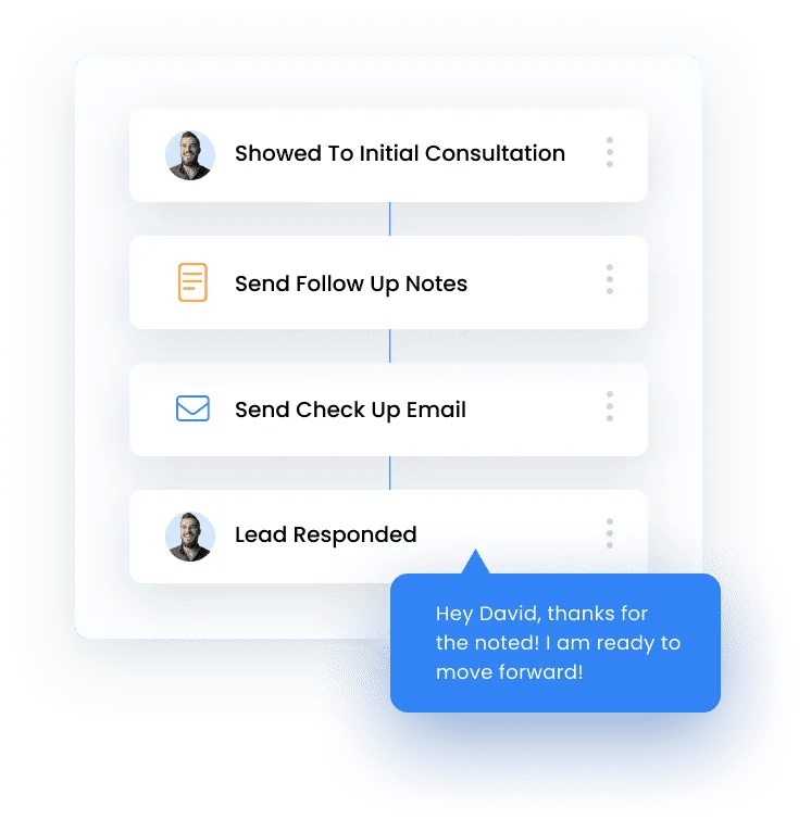 automated follow up flow