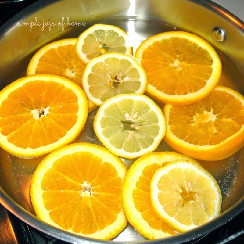 Spring stove top potpourri