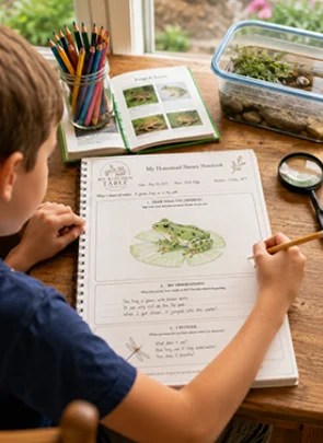 Homestead Blog Hop Feature - Keeping a Homestead Nature Notebook