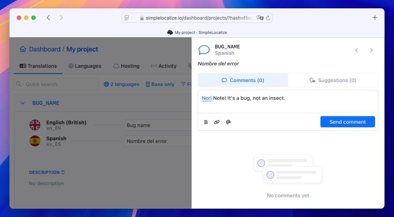 Context In Localization Simplelocalize - Premium Colorful Picture Gallery - HD
