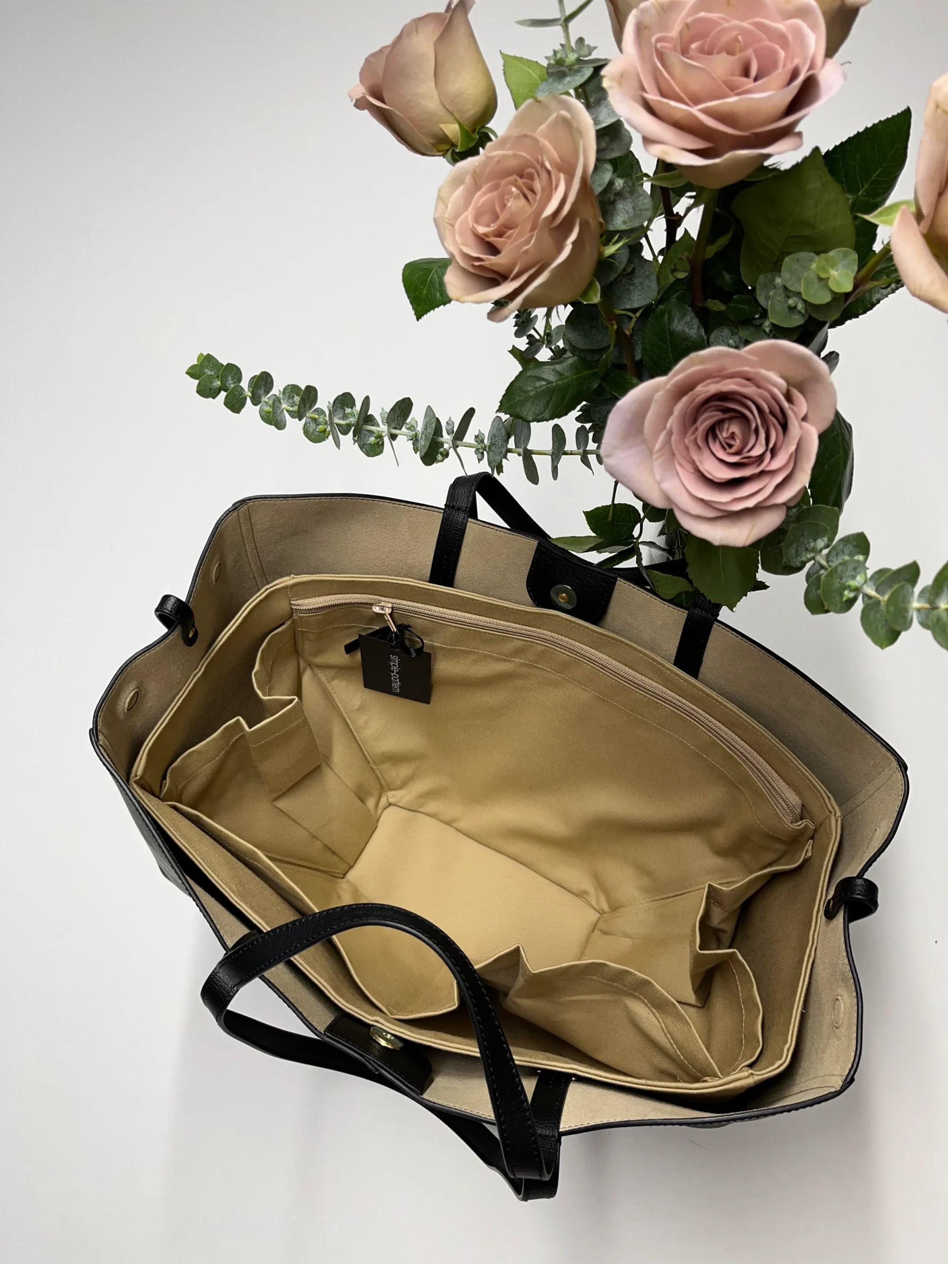 Organizer do torebki Polene Cyme Simple Pattern (4)