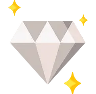 graphic illustration of a diamond