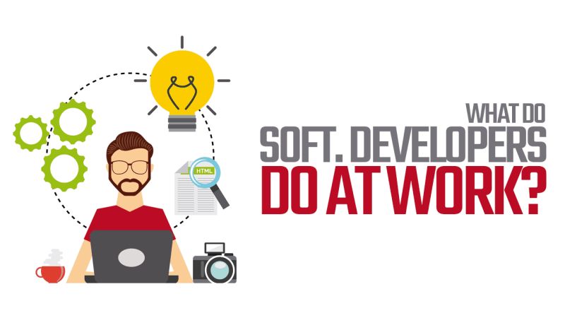 What Do Software Developers Do Typical Job Tasks Become A Better - Download Gorgeous Mountain Illustration | Retina