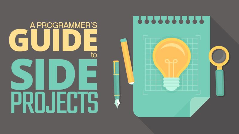 Side Projects - Download Modern Gradient Illustration | Mobile