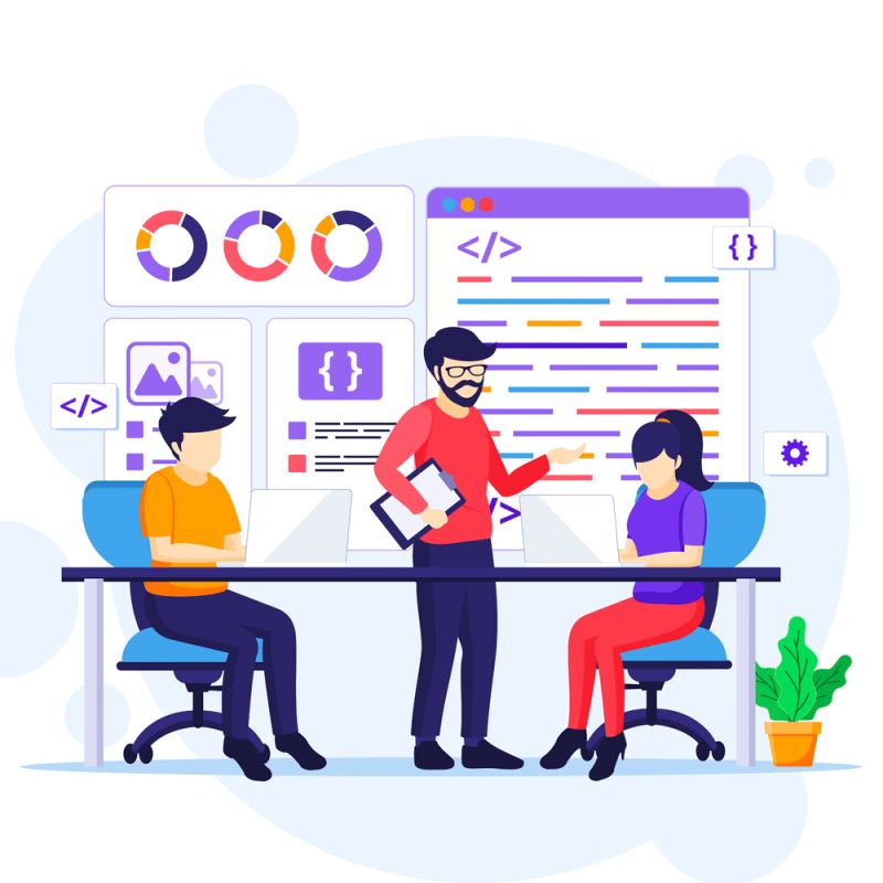 Must Have Skills For Every Chatbot Developer Simple Programmer - Download Creative Colorful Image | High Resolution