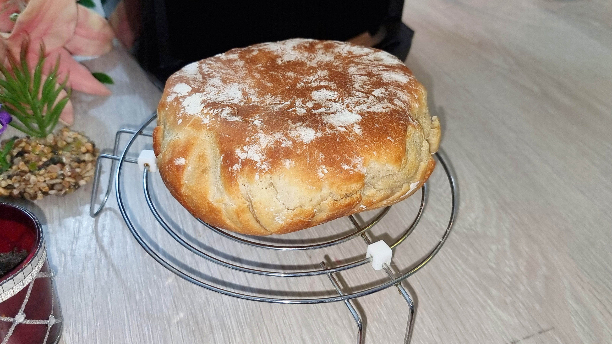 cooling down the bread