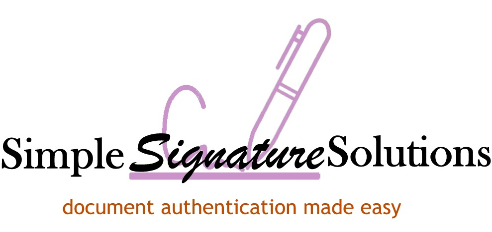 Welcome to Simple Signature Solutions Logo