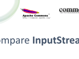 Compare Contents Of Two Inputstream In Java Using Apache Commons Io