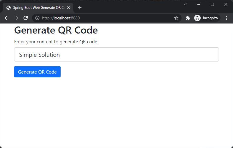 Spring Boot Web Generate And Display Qr Code - Best Nature Illustrations in Full HD