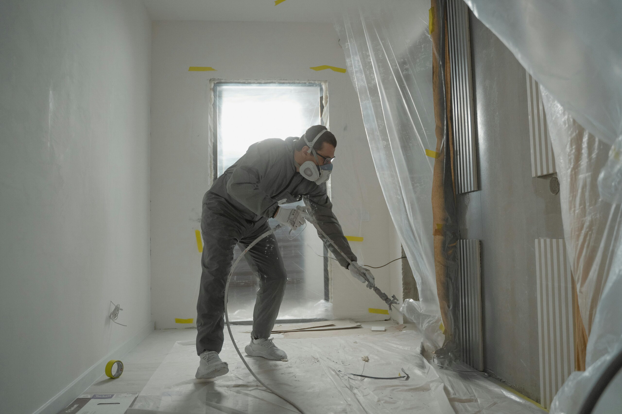 plastering over external insulation inside by professional services from Simple Solution 4 U Ltd