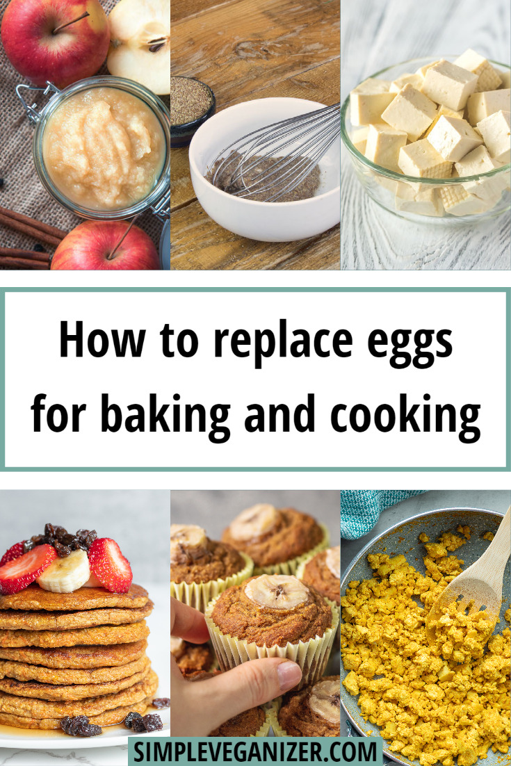 Guide to Replace Eggs in Vegan Recipes 🌱 Simple Veganizer