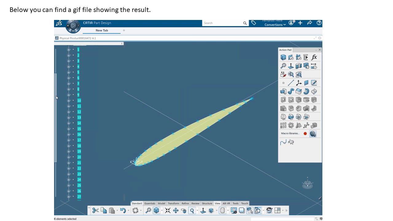 Importing points in CATIA 3DEX with vba macro - CATIA - SimpliEngineering